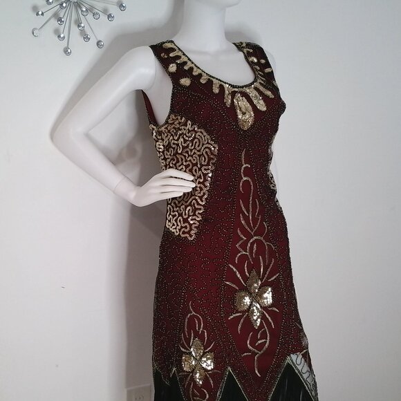 1920s Vintage Party Dress - Picture 3 of 7